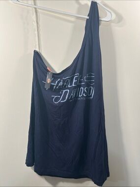 Harley-Davidson Dark Blue Logo Tank